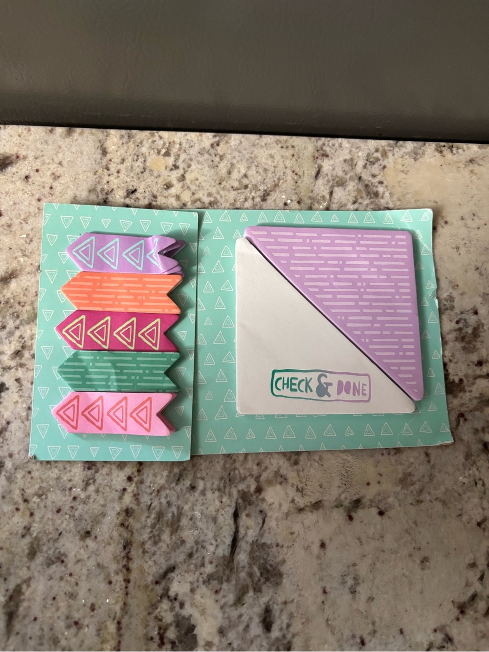 Set of 2 sticky notes/flags